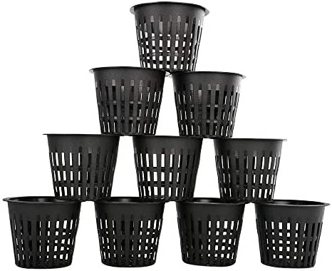 50 PCS 3 Inch Heavy Duty Net Pots,Hydroponic Cups,Garden Plastic Slotted Mesh Net Cups,Plant Nursery Net Pots for Hydroponics,Slotted Mesh(Black) 3 50 PCS 3 Inch Heavy Duty Net Pots,Hydroponic Cups,Garden Plastic Slotted Mesh Net Cups,Plant Nursery Net Pots for Hydroponics,Slotted Mesh(Black) - Image 3