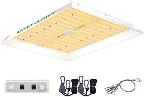 MARS HYDRO 2023 New TS1000W Led Grow Light 3x3ft Daisy Chain Dimmable Full Spectrum LED Growing Lights for Indoor Plants Greenhouse Veg Bloom Light Hydroponic Growing Lamps Actual Power 150Watt 1 hydroponic grow lights led