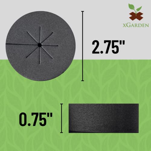 xGarden Neoprene Clone Collars - 30 Pack Cloning Collars, 3" Inch, Black - DIY Foam Cloner Inserts for Net Pots, Hydroponics, Aeroponics 4 xGarden Neoprene Clone Collars - 30 Pack Cloning Collars, 3" Inch, Black - DIY Foam Cloner Inserts for Net Pots, Hydroponics, Aeroponics - Image 4