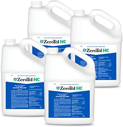 BioSafe Systems ZeroTol HC, Broad Spectrum Algaecide, Bactericide, and Fungicide, Peroxyacetic Acid, Kills Mold, Single 6200-1, 1 Gallon, Case of 4 1 hydroponic pest control