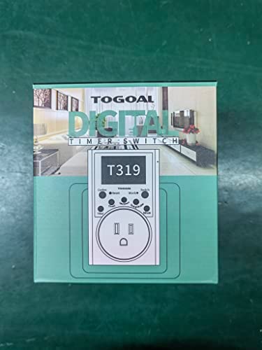 Digital Infinite Repeat Cycle Timer Plug with Countdown and 24 Hour Daily on-Off Programs for Electrical Outlets 8 Digital Infinite Repeat Cycle Timer Plug with Countdown and 24 Hour Daily on-Off Programs for Electrical Outlets - Image 8
