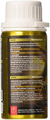 House & Garden HGC749608 Roots Excelurator Gold Hydroponic Cloning Solution, 100 mL 3 House & Garden HGC749608 Roots Excelurator Gold Hydroponic Cloning Solution, 100 mL - Image 3