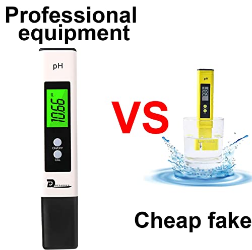 pH Meter,Accurate and calibrated pH Tester for Hydroponic System,Pools, Koi Ponds, Drinking Water, Wine/Beer Brewing, Hot Tub, Spa, Aquarium 6 pH Meter,Accurate and calibrated pH Tester for Hydroponic System,Pools, Koi Ponds, Drinking Water, Wine/Beer Brewing, Hot Tub, Spa, Aquarium - Image 6