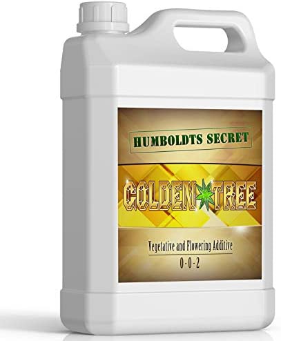 Humboldts Secret Golden Tree: Best Plant Food for Plants & Trees - All-in-One Concentrated Additive - Vegetables, Flowers, Fruits, Lawns, Roses, Tomatoes & More (1 Gallon) 1 hydroponic additives