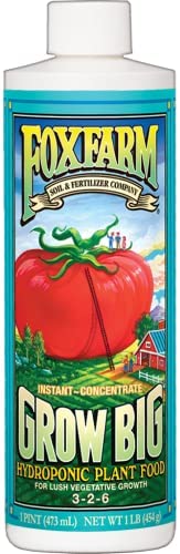 Fox Farm Liquid Nutrient Trio Hydro Formula: Big Bloom, Grow Big Hydro, Tiger Bloom (Pack of 3-16 oz. Bottles) 1 Pint Each + Gloves & Pipette 2 Fox Farm Liquid Nutrient Trio Hydro Formula: Big Bloom, Grow Big Hydro, Tiger Bloom (Pack of 3-16 oz. Bottles) 1 Pint Each + Gloves & Pipette - Image 2
