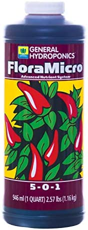 General Hydroponics Flora Series: FloraMicro, FloraBloom, FloraGro - 3-Part Hydroponic Nutrient System, 1 qt. Bottles 2 General Hydroponics Flora Series: FloraMicro, FloraBloom, FloraGro - 3-Part Hydroponic Nutrient System, 1 qt. Bottles - Image 2
