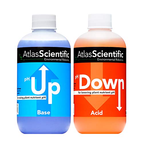Atlas Scientific pH Up and Down 250ml (8oz) 1 hydroponic ph up