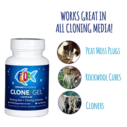 FOOP Clone Gel - Two Products in One: Rooting Gel + Cloning Solution - Get Big Fat White Fuzzy Roots Faster and Make Cloning Simple | Works Great in All Cloning Media (4oz) 5 FOOP Clone Gel - Two Products in One: Rooting Gel + Cloning Solution - Get Big Fat White Fuzzy Roots Faster and Make Cloning Simple | Works Great in All Cloning Media (4oz) - Image 5
