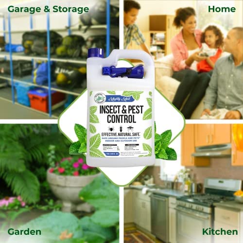 Mighty Mint Gallon (128 oz) Insect and Pest Control Peppermint Oil - Natural Spray for Spiders, Ants, and More 6 Mighty Mint Gallon (128 oz) Insect and Pest Control Peppermint Oil - Natural Spray for Spiders, Ants, and More - Image 6