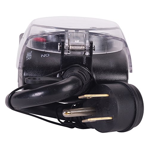 NSI TORK 602b Mechanical Outdoor Plug-in Timer, 2 Outlets, Grounded/Outdoor Lighting Timer 15-Amp 24-Hour Mechanical Plug-In General Purpose Timer with 6 1/2-Inch Cord - Multiple On/Off Settings 11 NSI TORK 602b Mechanical Outdoor Plug-in Timer, 2 Outlets, Grounded/Outdoor Lighting Timer 15-Amp 24-Hour Mechanical Plug-In General Purpose Timer with 6 1/2-Inch Cord - Multiple On/Off Settings - Image 11