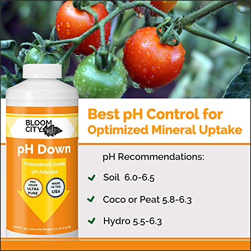 Bloom City Professional pH Down Liquid Fertilizer, Quart (32 oz) 2 Bloom City Professional pH Down Liquid Fertilizer, Quart (32 oz) - Image 2