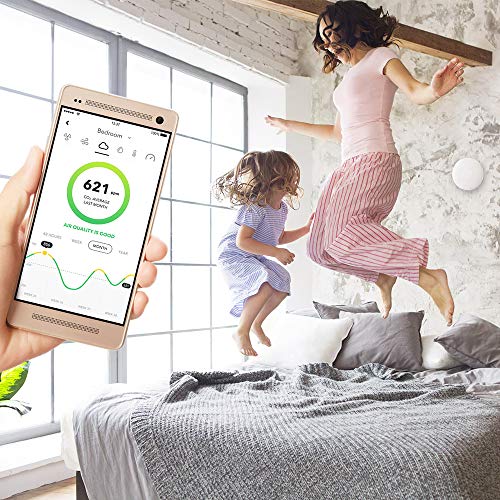 Airthings 2930 Wave Plus - Radon & Air Quality Monitor (CO2, VOC, Humidity, Temp, Pressure) 20 x 30 x 1 6 Airthings 2930 Wave Plus - Radon & Air Quality Monitor (CO2, VOC, Humidity, Temp, Pressure) 20 x 30 x 1 - Image 6