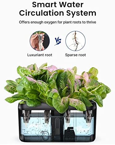 iDOO 8 Pods Hydroponic Growing System, Hydro Indoor Herb Garden Up to 15", Plants Germination Kit with Pump System 4 iDOO 8 Pods Hydroponic Growing System, Hydro Indoor Herb Garden Up to 15", Plants Germination Kit with Pump System - Image 4