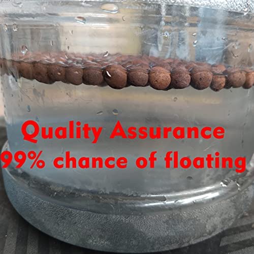 Expanded Clay Pebbles Hydroponic Rocks Organic Ceramsite Grow Media for Horticultural,Orchids,Drainage, Decor Cultivation (0.3-0.5in, 12 LBS) 4 Expanded Clay Pebbles Hydroponic Rocks Organic Ceramsite Grow Media for Horticultural,Orchids,Drainage, Decor Cultivation (0.3-0.5in, 12 LBS) - Image 4