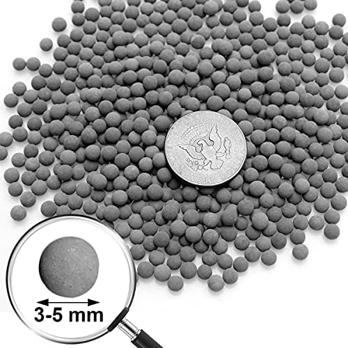 wohohoho 2.2lbs Mini Hydroponics Clay Pebbles Balls, Upgraded 3mm-5mm Grey Hydro Ceramsite, Horticultural Plant Top-Dressing Decorative Rocks for Aquaponics, Drainage Water, Purification, Cultivation 5 wohohoho 2.2lbs Mini Hydroponics Clay Pebbles Balls, Upgraded 3mm-5mm Grey Hydro Ceramsite, Horticultural Plant Top-Dressing Decorative Rocks for Aquaponics, Drainage Water, Purification, Cultivation - Image 5