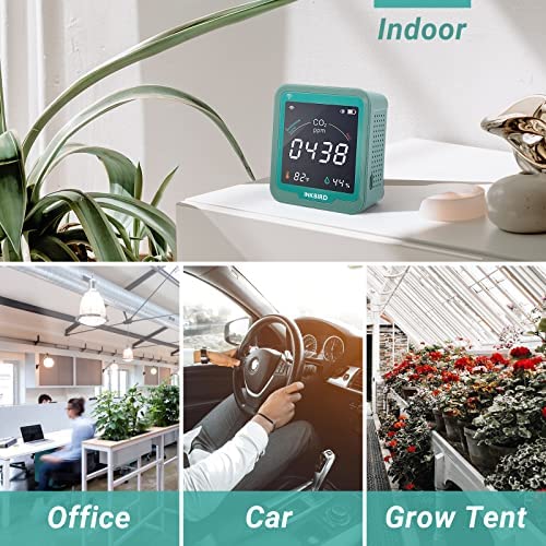 INKBIRD WiFi Indoor Air Quality Monitor, CO2 Detector, Accurate NDIR Sensor, Temperature and Relative Humidity, Indoor CO2 Meter with Data Logger, for Cars, Wine Cellars, Grow Tents, Homes (INK-CO2W). 8 INKBIRD WiFi Indoor Air Quality Monitor, CO2 Detector, Accurate NDIR Sensor, Temperature and Relative Humidity, Indoor CO2 Meter with Data Logger, for Cars, Wine Cellars, Grow Tents, Homes (INK-CO2W). - Image 8