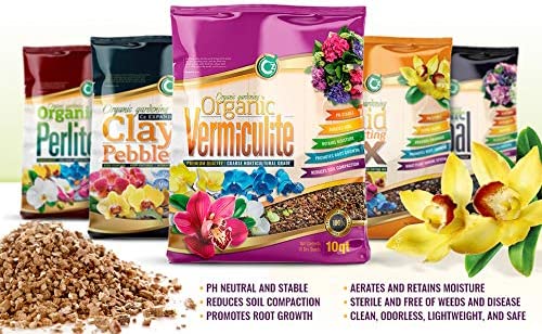 Organic Coarse Vermiculite - Made in USA for All Indoor/Outdoor Plants & Organic Gardens - Horticultural Soil Amendment Additive Conditioner Grow Media for Hydroponics, Mushroom Cultivation and more! 2 Organic Coarse Vermiculite - Made in USA for All Indoor/Outdoor Plants & Organic Gardens - Horticultural Soil Amendment Additive Conditioner Grow Media for Hydroponics, Mushroom Cultivation and more! - Image 2