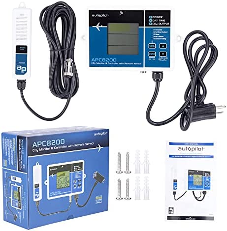 Autopilot APC8200 CO2 w/15' Remote Sensor Monitor & Controller, Blue 8 Autopilot APC8200 CO2 w/15' Remote Sensor Monitor & Controller, Blue - Image 8