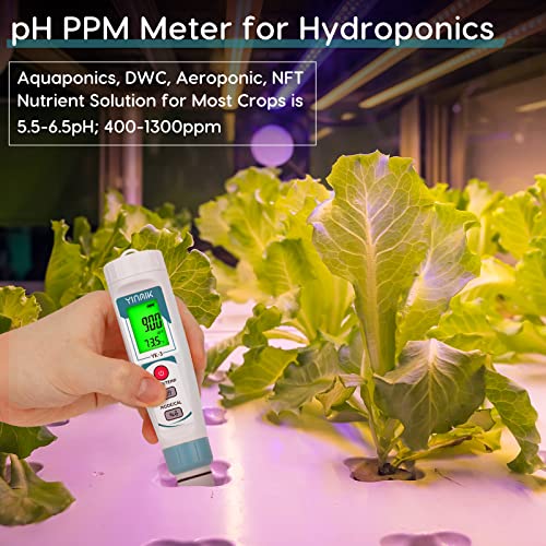 YINMIK Water PH Meter, 3 in 1 PH TDS Temp Pen Type Tester 4 YINMIK Water PH Meter, 3 in 1 PH TDS Temp Pen Type Tester - Image 4