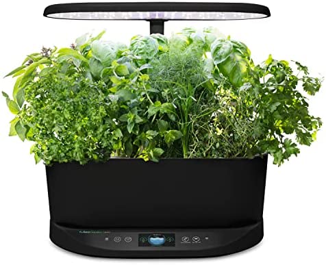 AeroGarden Bounty - Indoor Garden with LED Grow Light, WiFi and Alexa Compatible, Black 1 hydroponic gardening tools