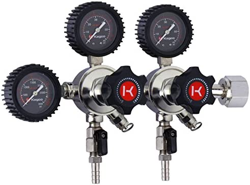 Kegco 3PLHU5DB CO2 Regulator, Two Product, Chrome 3 Kegco 3PLHU5DB CO2 Regulator, Two Product, Chrome - Image 3