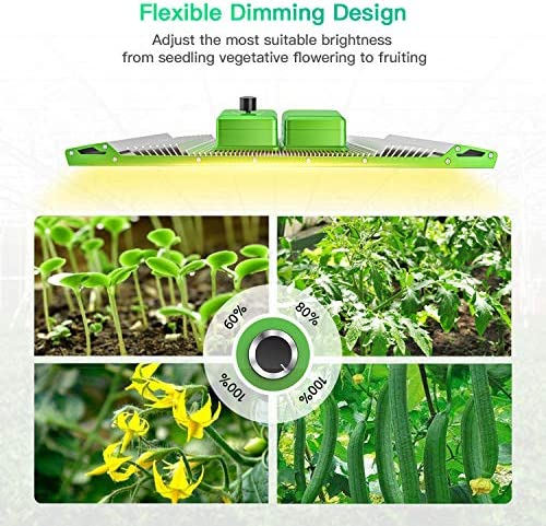 BESTVA Dimmable Pro4000W LED Grow Light Built in High Yield Diodes and MeanWell Driver Full Spectrum Grow Lamp for 4x4ft Coverage Greenhouse Hydroponic Indoor Plants Veg and Flower 6 BESTVA Dimmable Pro4000W LED Grow Light Built in High Yield Diodes and MeanWell Driver Full Spectrum Grow Lamp for 4x4ft Coverage Greenhouse Hydroponic Indoor Plants Veg and Flower - Image 6