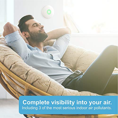 Airthings 2930 Wave Plus - Radon & Air Quality Monitor (CO2, VOC, Humidity, Temp, Pressure) 20 x 30 x 1 4 Airthings 2930 Wave Plus - Radon & Air Quality Monitor (CO2, VOC, Humidity, Temp, Pressure) 20 x 30 x 1 - Image 4