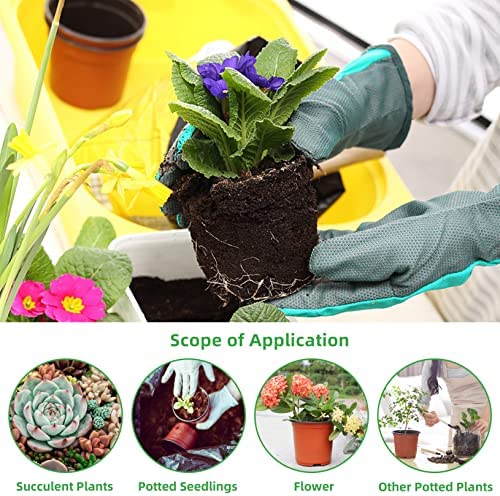 TDHDIKE 4" Plant Pots Small Plastic Plants Nursery Pot/Pots (100pcs) 6 TDHDIKE 4" Plant Pots Small Plastic Plants Nursery Pot/Pots (100pcs) - Image 6