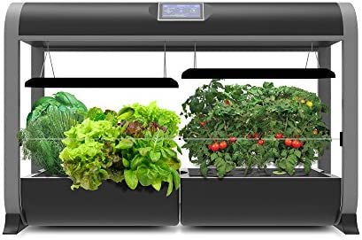 AeroGarden Farm 24Basic with Salad Bar Seed Pod Kit - Indoor Garden with LED Grow Light, Black 1 hydroponics reflection paper