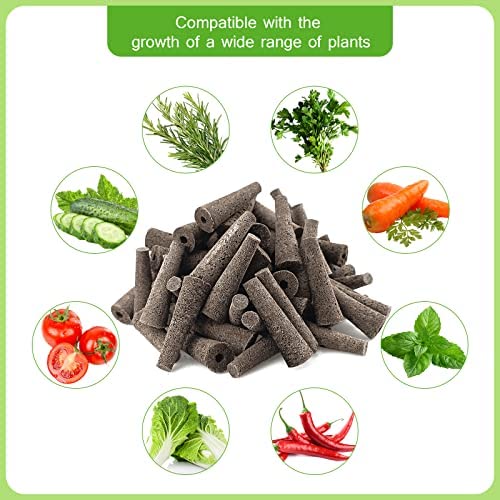 POUYRBA Grow Sponges, 80pcs Brown Peat Soil Hydroponic Sponges Rock Wool for Hydroponic Growing Hydroponic Pods for Breeding Seeds 6 POUYRBA Grow Sponges, 80pcs Brown Peat Soil Hydroponic Sponges Rock Wool for Hydroponic Growing Hydroponic Pods for Breeding Seeds - Image 6