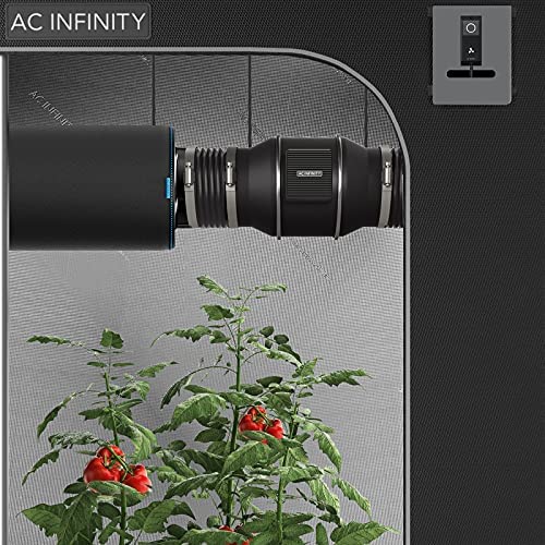AC Infinity CLOUDLINE S6, Quiet 6” Inline Duct Fan with Speed Controller, EC Motor - Ventilation Exhaust Fan for Heating Cooling Booster, Grow Tents, Hydroponics 7 AC Infinity CLOUDLINE S6, Quiet 6” Inline Duct Fan with Speed Controller, EC Motor - Ventilation Exhaust Fan for Heating Cooling Booster, Grow Tents, Hydroponics - Image 7