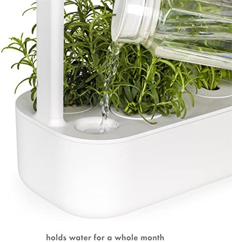 Click & Grow Indoor Herb Garden Kit with Grow Light | Easier Than Hydroponics Growing System | Smart Garden for Home Kitchen Windowsill | Vegetable & Herb Garden Starter Kit with 9 Plant pods, White 4 Click & Grow Indoor Herb Garden Kit with Grow Light | Easier Than Hydroponics Growing System | Smart Garden for Home Kitchen Windowsill | Vegetable & Herb Garden Starter Kit with 9 Plant pods, White - Image 4