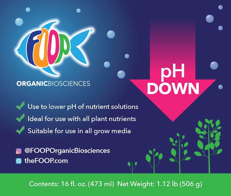 FOOP pH Up and Down – pH Control Kit | Corrects pH Imbalances, Maximizes Nutrient Absorption, Prevents Sickly Plants | Safe, Fast, and Easy to Use | Works Great in Any Growing Medium (16oz Pair) 4 FOOP pH Up and Down – pH Control Kit | Corrects pH Imbalances, Maximizes Nutrient Absorption, Prevents Sickly Plants | Safe, Fast, and Easy to Use | Works Great in Any Growing Medium (16oz Pair) - Image 4