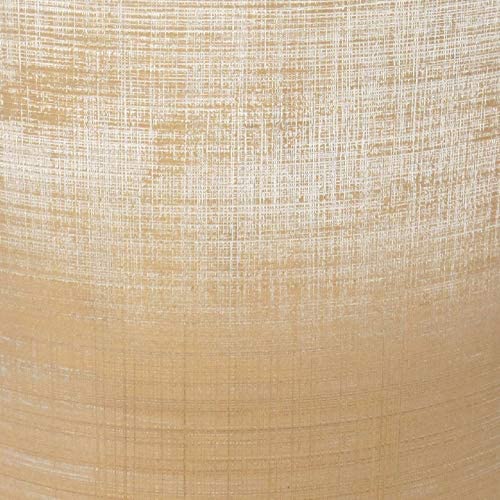 Amazon Brand – Rivet Rustic Stoneware Crosshatch Indoor Outdoor Flower Plant Pot, 7.9"H, Bronze 3 Amazon Brand – Rivet Rustic Stoneware Crosshatch Indoor Outdoor Flower Plant Pot, 7.9"H, Bronze - Image 3