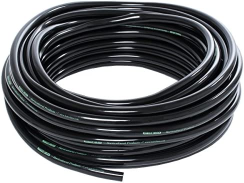 Active Aqua 0.5 Inch Inside Diameter Black Vinyl Tubing for Indoor Vegetation Growing Hydroponic Irrigation Systems and Tanks, 100 Feet 2 Active Aqua 0.5 Inch Inside Diameter Black Vinyl Tubing for Indoor Vegetation Growing Hydroponic Irrigation Systems and Tanks, 100 Feet - Image 2