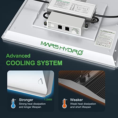 MARS HYDRO 2023 New TS1000W Led Grow Light 3x3ft Daisy Chain Dimmable Full Spectrum LED Growing Lights for Indoor Plants Greenhouse Veg Bloom Light Hydroponic Growing Lamps Actual Power 150Watt 6 MARS HYDRO 2023 New TS1000W Led Grow Light 3x3ft Daisy Chain Dimmable Full Spectrum LED Growing Lights for Indoor Plants Greenhouse Veg Bloom Light Hydroponic Growing Lamps Actual Power 150Watt - Image 6