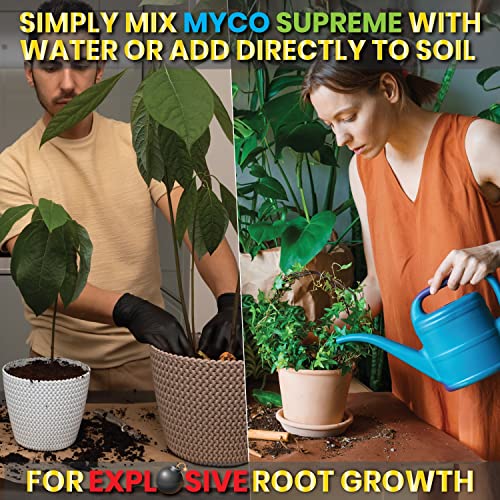 Mycorrhizal Fungi Root Enhancer for Plants - Bigger, Stronger, Healthier Roots, Use in Soil and Mycorrhizae Hydroponic - Super 20X Concentrated - Trifecta Myco Supreme (57 Grams / 2 OZ) 6 Mycorrhizal Fungi Root Enhancer for Plants - Bigger, Stronger, Healthier Roots, Use in Soil and Mycorrhizae Hydroponic - Super 20X Concentrated - Trifecta Myco Supreme (57 Grams / 2 OZ) - Image 6