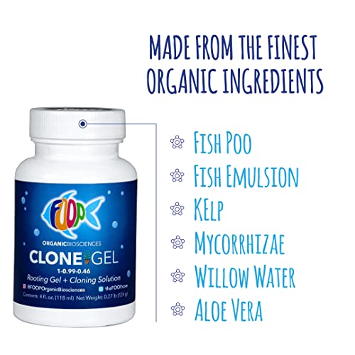 FOOP Clone Gel - Two Products in One: Rooting Gel + Cloning Solution - Get Big Fat White Fuzzy Roots Faster and Make Cloning Simple | Works Great in All Cloning Media (4oz) 4 FOOP Clone Gel - Two Products in One: Rooting Gel + Cloning Solution - Get Big Fat White Fuzzy Roots Faster and Make Cloning Simple | Works Great in All Cloning Media (4oz) - Image 4
