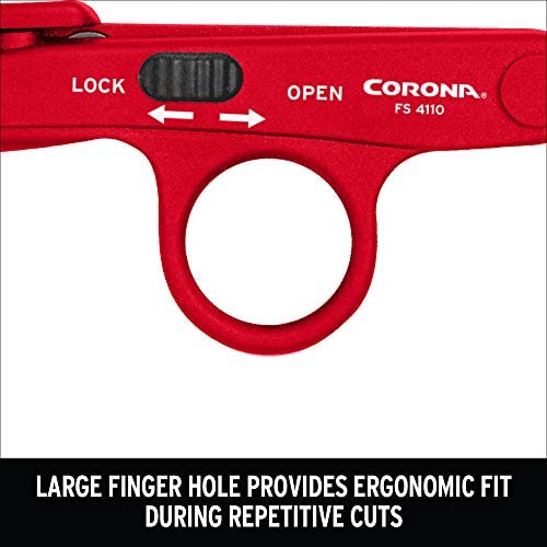 Corona FS 4110 Hydroponic Finger Micro Snips , Red 5 Corona FS 4110 Hydroponic Finger Micro Snips , Red - Image 5