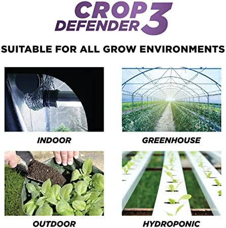 Grower's Ally Crop Defender 3 | Natural, Safe & Organic Insecticide & Fungicide Control for Plants - Powdery Mildew, Spider Mites & Russet Mite Killer – 1 qt Concentrate Makes 100 Gallons 6 Grower's Ally Crop Defender 3 | Natural, Safe & Organic Insecticide & Fungicide Control for Plants - Powdery Mildew, Spider Mites & Russet Mite Killer – 1 qt Concentrate Makes 100 Gallons - Image 6
