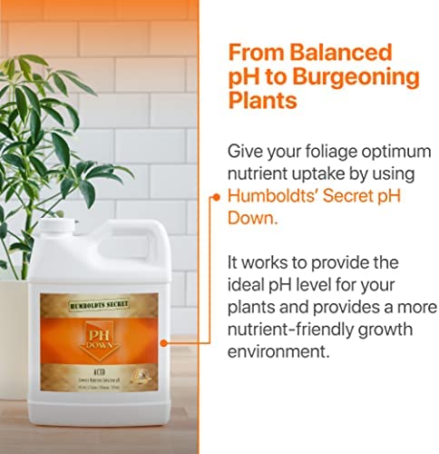 Humboldts Secret pH Down | Liquid pH Plant Balancer for Soil & Hydroponics Growing System 2 Humboldts Secret pH Down | Liquid pH Plant Balancer for Soil & Hydroponics Growing System - Image 2