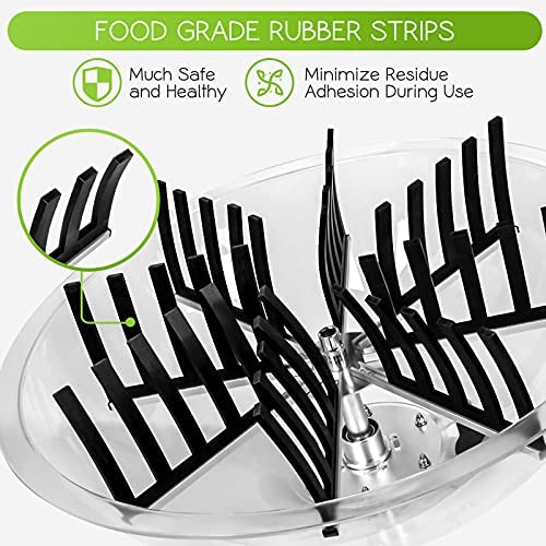 iPower Bud Leaf Bowl Trimmer 24" Twisted Spin Cut for Hydroponics with Sharp Stainless Steel Blades Upgraded Gears, Clear Visibility Dome, 6.5" Curved Gardening Hand Pruner Included 5 iPower Bud Leaf Bowl Trimmer 24" Twisted Spin Cut for Hydroponics with Sharp Stainless Steel Blades Upgraded Gears, Clear Visibility Dome, 6.5" Curved Gardening Hand Pruner Included - Image 5