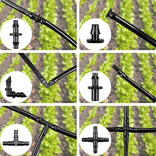 295 Pcs Drip Irrigation Fittings Kit for 1/4" Tubing 5 295 Pcs Drip Irrigation Fittings Kit for 1/4" Tubing - Image 5