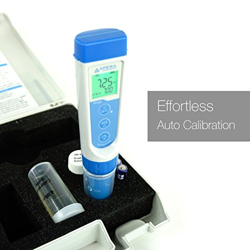 Apera Instruments AI311 Premium Series PH60 Waterproof pH Pocket Tester Kit, Replaceable Probe, ±0.01 pH Accuracy 3 Apera Instruments AI311 Premium Series PH60 Waterproof pH Pocket Tester Kit, Replaceable Probe, ±0.01 pH Accuracy - Image 3