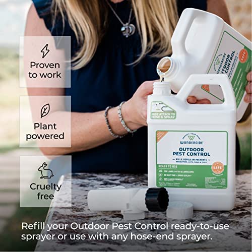 Wondercide - EcoTreat Outdoor Pest Control Spray Concentrate with Natural Essential Oils - Mosquito, Ant, Roach, and Insect Killer, Treatment, and Repellent - Safe for Pets, Plants, Kids - 32 oz 2 Wondercide - EcoTreat Outdoor Pest Control Spray Concentrate with Natural Essential Oils - Mosquito, Ant, Roach, and Insect Killer, Treatment, and Repellent - Safe for Pets, Plants, Kids - 32 oz - Image 2