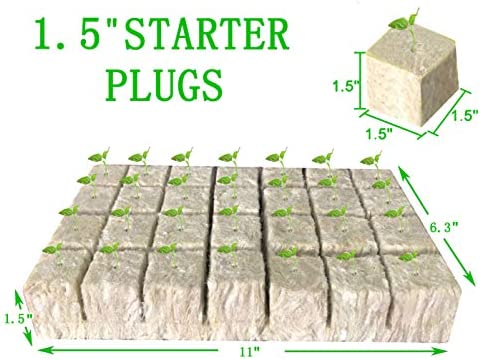1.5” Rockwool Starter Plugs for Hydroponics 6 1.5” Rockwool Starter Plugs for Hydroponics - Image 6