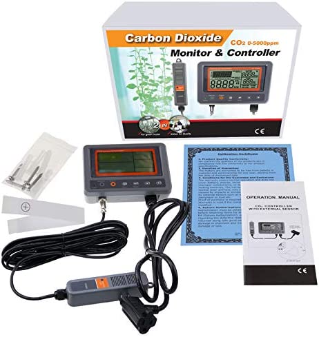 CO2 Controller Carbon Dioxide Controller CO2 Meter Monitor Day and Night Relay Function, NDIR CO2 Sensor for Green House, Grow Rooms, Factory, Home, Office 4 CO2 Controller Carbon Dioxide Controller CO2 Meter Monitor Day and Night Relay Function, NDIR CO2 Sensor for Green House, Grow Rooms, Factory, Home, Office - Image 4
