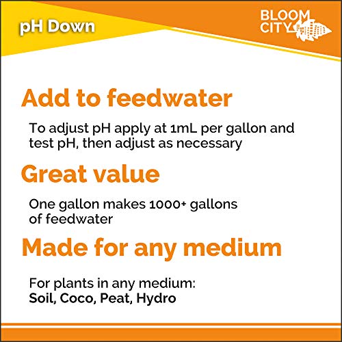Bloom City Professional pH Down Liquid Fertilizer, Quart (32 oz) 5 Bloom City Professional pH Down Liquid Fertilizer, Quart (32 oz) - Image 5