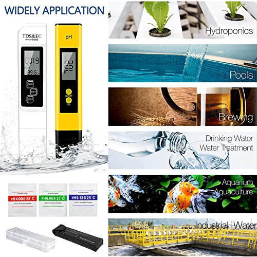 CANNABMALL PH Meter, TDS PPM Meter and 3 in 1 Soil Moisture Meter Combo 5 CANNABMALL PH Meter, TDS PPM Meter and 3 in 1 Soil Moisture Meter Combo - Image 5