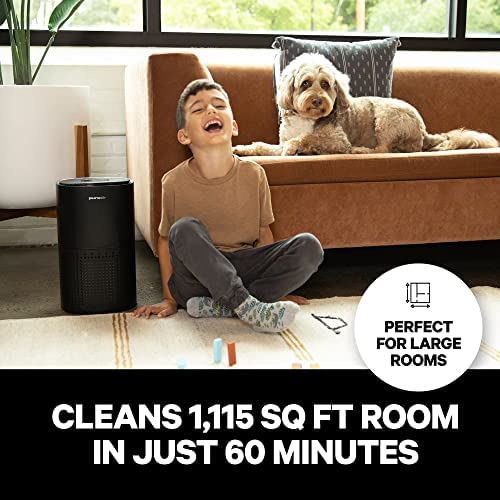 PuroAir HEPA 14 Air Purifier for Home Large Room - Covers 1,115 Sq Ft - Hospital-Grade Air Filter - Air Purifier for Allergies and Pets - Filters 99.99% of Pet Dander, Smoke, Allergens, Dust, Odors, Mold 8 PuroAir HEPA 14 Air Purifier for Home Large Room - Covers 1,115 Sq Ft - Hospital-Grade Air Filter - Air Purifier for Allergies and Pets - Filters 99.99% of Pet Dander, Smoke, Allergens, Dust, Odors, Mold - Image 8